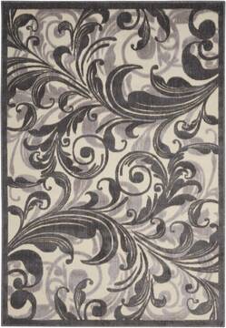 Nourison Graphic Illusions Multicolor Rectangle 2x4 ft Polypropylene Carpet 98316
