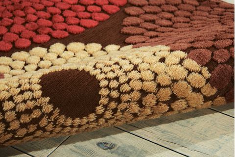 Nourison GRAPHIC ILLUSIONS Brown 19 X 29 Area Rug 99446174055 805-98371 Image 4