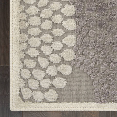 Nourison Graphic Illusions Grey 23 X 39 Area Rug 805-98379 Image 1