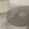 Nourison Graphic Illusions Grey 53 X 75 Area Rug 805-98383 Thumb 4