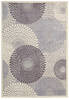 Nourison Graphic Illusions Grey 53 X 75 Area Rug 805-98383 Thumb 0