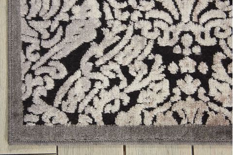Nourison GRAPHIC ILLUSIONS Black 53 X 75 Area Rug 99446221667 805-98451 Image 3