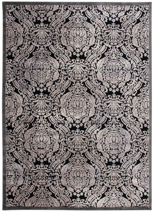 Nourison GRAPHIC ILLUSIONS Black 53 X 75 Area Rug 99446221667 805-98451 Image 0