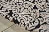 Nourison GRAPHIC ILLUSIONS Black 53 X 75 Area Rug 99446221667 805-98451 Thumb 5