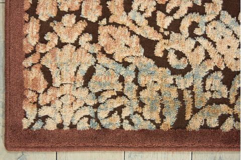 Nourison GRAPHIC ILLUSIONS Brown 53 X 75 Area Rug 99446130907 805-98456 Image 3