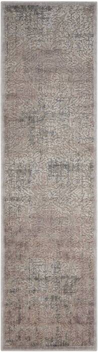 Nourison Graphic Illusions Grey Runner 23 X 80 Area Rug 805-98460 Image 0
