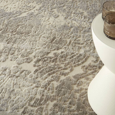 Nourison Graphic Illusions Beige 36 X 56 Area Rug 805-98471 Image 4