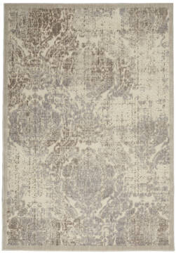 Nourison Graphic Illusions Beige 5'3" X 7'5" Area Rug  805-98473
