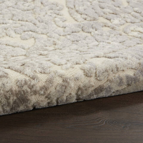 Nourison Graphic Illusions Beige 67 X 96 Area Rug 805-98475 Image 2