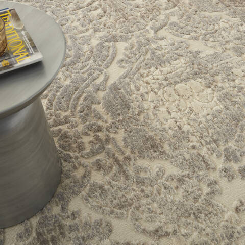 Nourison Graphic Illusions Beige 67 X 96 Area Rug 805-98475 Image 4