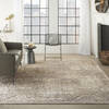 Nourison Graphic Illusions Beige 67 X 96 Area Rug  805-98475 Thumb 3