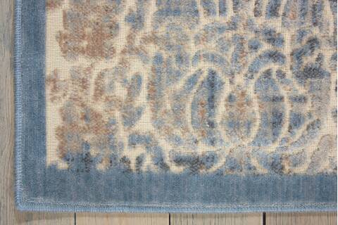 Nourison Graphic Illusions Blue 79 X 1010 Area Rug 805-98491 Image 1
