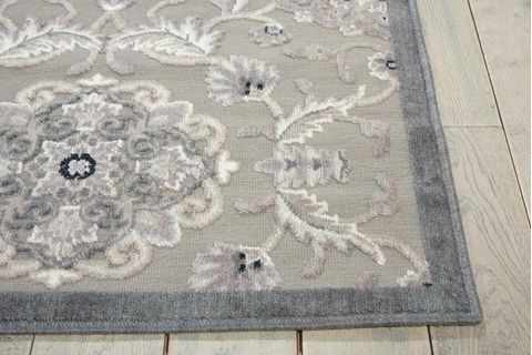 Nourison GRAPHIC ILLUSIONS Grey 53 X 75 Area Rug 99446130839 805-98515 Image 4
