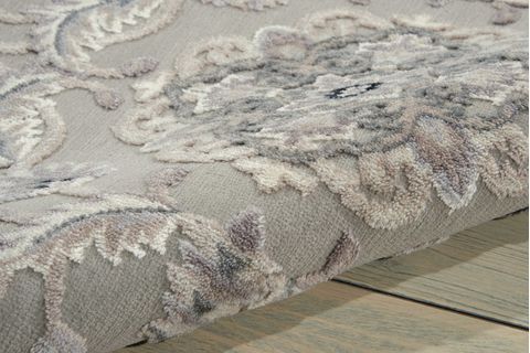 Nourison GRAPHIC ILLUSIONS Grey 53 X 75 Area Rug 99446130839 805-98515 Image 6