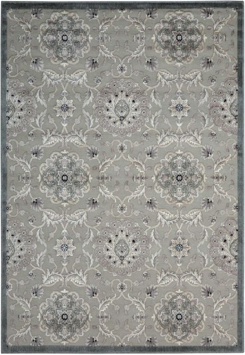 Nourison GRAPHIC ILLUSIONS Grey 53 X 75 Area Rug 99446130839 805-98515 Image 0