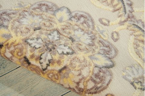Nourison GRAPHIC ILLUSIONS Beige 53 X 75 Area Rug 99446130808 805-98520 Image 5
