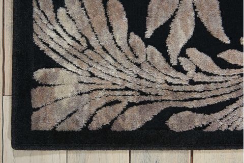 Nourison GRAPHIC ILLUSIONS Black 36 X 56 Area Rug 99446221353 805-98574 Image 3