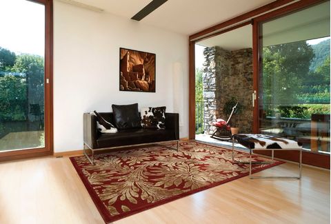 Nourison GRAPHIC ILLUSIONS Red 23 X 39 Area Rug 99446221308 805-98582 Image 1