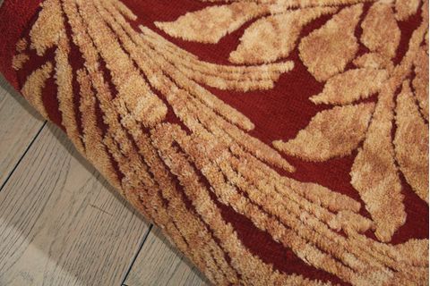 Nourison GRAPHIC ILLUSIONS Red Runner 23 X 80 Area Rug 99446221339 805-98583 Image 5