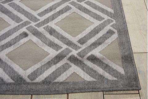Nourison GRAPHIC ILLUSIONS Grey 36 X 56 Area Rug 99446160607 805-98594 Image 4