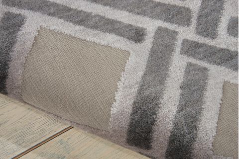 Nourison GRAPHIC ILLUSIONS Grey 36 X 56 Area Rug 99446160607 805-98594 Image 5