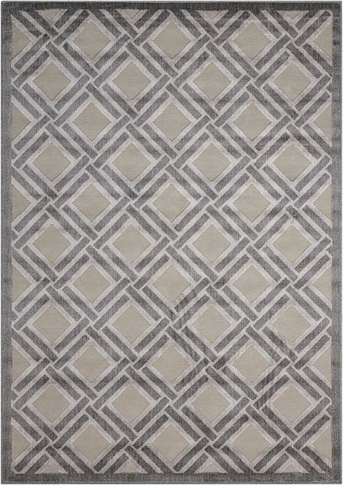 Nourison GRAPHIC ILLUSIONS Grey 53 X 75 Area Rug 99446160614 805-98595 Image 0