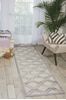Nourison GRAPHIC ILLUSIONS Beige Runner 23 X 80 Area Rug 99446160652 805-98598 Thumb 1