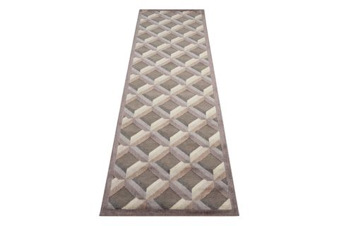 Nourison GRAPHIC ILLUSIONS Grey Runner 23 X 80 Area Rug 99446160720 805-98603 Image 2