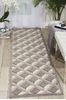 Nourison GRAPHIC ILLUSIONS Grey Runner 23 X 80 Area Rug 99446160720 805-98603 Thumb 1