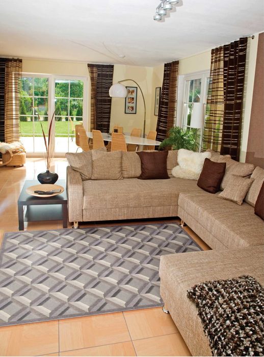 Nourison GRAPHIC ILLUSIONS Grey 53 X 75 Area Rug 99446160744 805-98605 Image 1