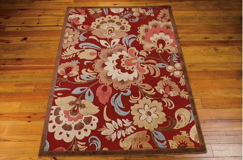 Nourison GRAPHIC ILLUSIONS Red 36 X 56 Area Rug 99446220165 805-98608 Image 2