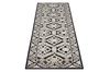 Nourison GRAPHIC ILLUSIONS Black Runner 23 X 80 Area Rug 99446221858 805-98612 Thumb 2