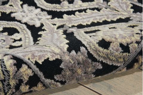 Nourison GRAPHIC ILLUSIONS Black 53 X 75 Area Rug 99446221803 805-98614 Image 6