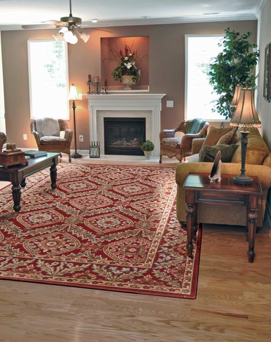 Nourison GRAPHIC ILLUSIONS Red 23 X 39 Area Rug 99446145567 805-98616 Image 1