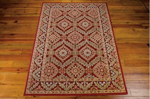 Nourison GRAPHIC ILLUSIONS Red 23 X 39 Area Rug 99446145567 805-98616 Image 2
