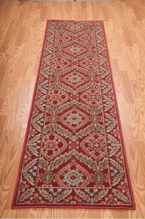 Nourison GRAPHIC ILLUSIONS Red Runner 23 X 80 Area Rug 99446145574 805-98617 Image 2