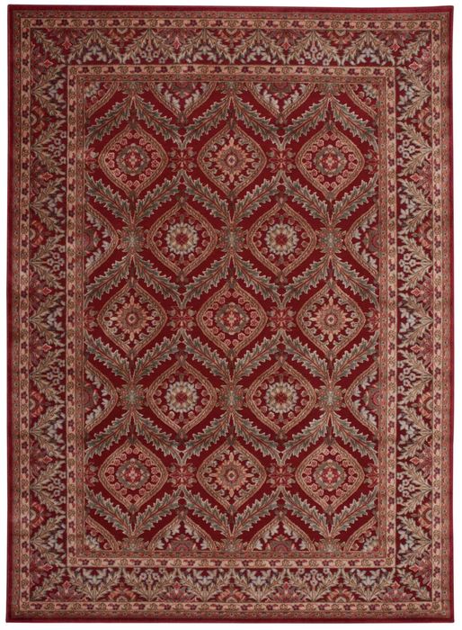 Nourison GRAPHIC ILLUSIONS Red 79 X 1010 Area Rug 99446221766 805-98620 Image 0