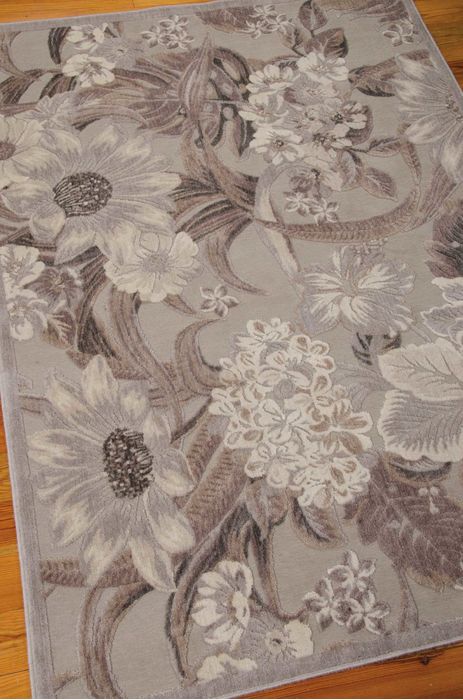 Nourison GRAPHIC ILLUSIONS Grey 23 X 39 Area Rug 99446290083 805-98621 Image 1