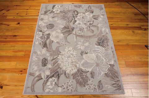 Nourison GRAPHIC ILLUSIONS Grey 23 X 39 Area Rug 99446290083 805-98621 Image 2