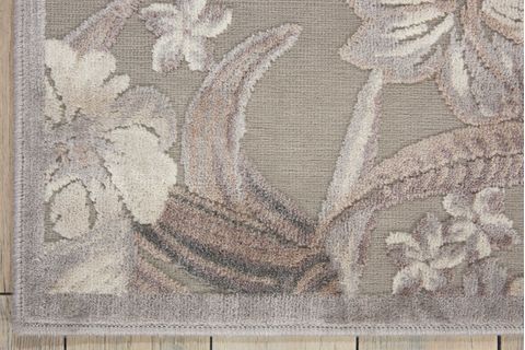 Nourison GRAPHIC ILLUSIONS Grey Runner 23 X 80 Area Rug 99446290076 805-98622 Image 3