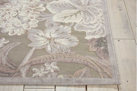 Nourison GRAPHIC ILLUSIONS Grey Runner 23 X 80 Area Rug 99446290076 805-98622 Image 4
