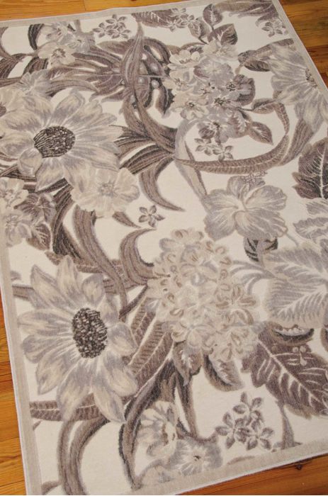 Nourison GRAPHIC ILLUSIONS Beige 79 X 1010 Area Rug 99446289995 805-98630 Image 1