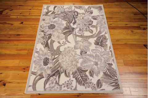 Nourison GRAPHIC ILLUSIONS Beige 79 X 1010 Area Rug 99446289995 805-98630 Image 2