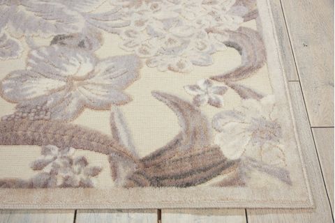 Nourison GRAPHIC ILLUSIONS Beige 79 X 1010 Area Rug 99446289995 805-98630 Image 4