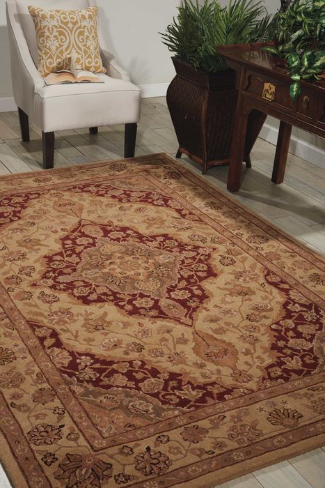 Nourison HERITAGE HALL Multicolor 120 X 150 Area Rug 99446659675 805-98631 Image 1