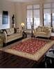 Nourison Heritage Hall Red 79 X 99 Area Rug  805-98649 Thumb 2