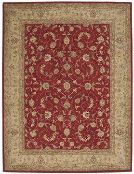 Nourison Heritage Hall Red 7'9" X 9'9" Area Rug  805-98649