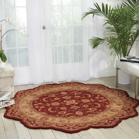 Nourison HERITAGE HALL Multicolor Star 80 X 80 Area Rug 99446583352 805-98650 Image 1
