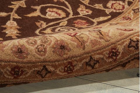 Nourison HERITAGE HALL Brown Star 60 X 60 Area Rug 99446582188 805-98659 Image 4