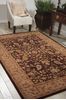 Nourison HERITAGE HALL Brown 79 X 99 Area Rug 99446039033 805-98660 Thumb 1